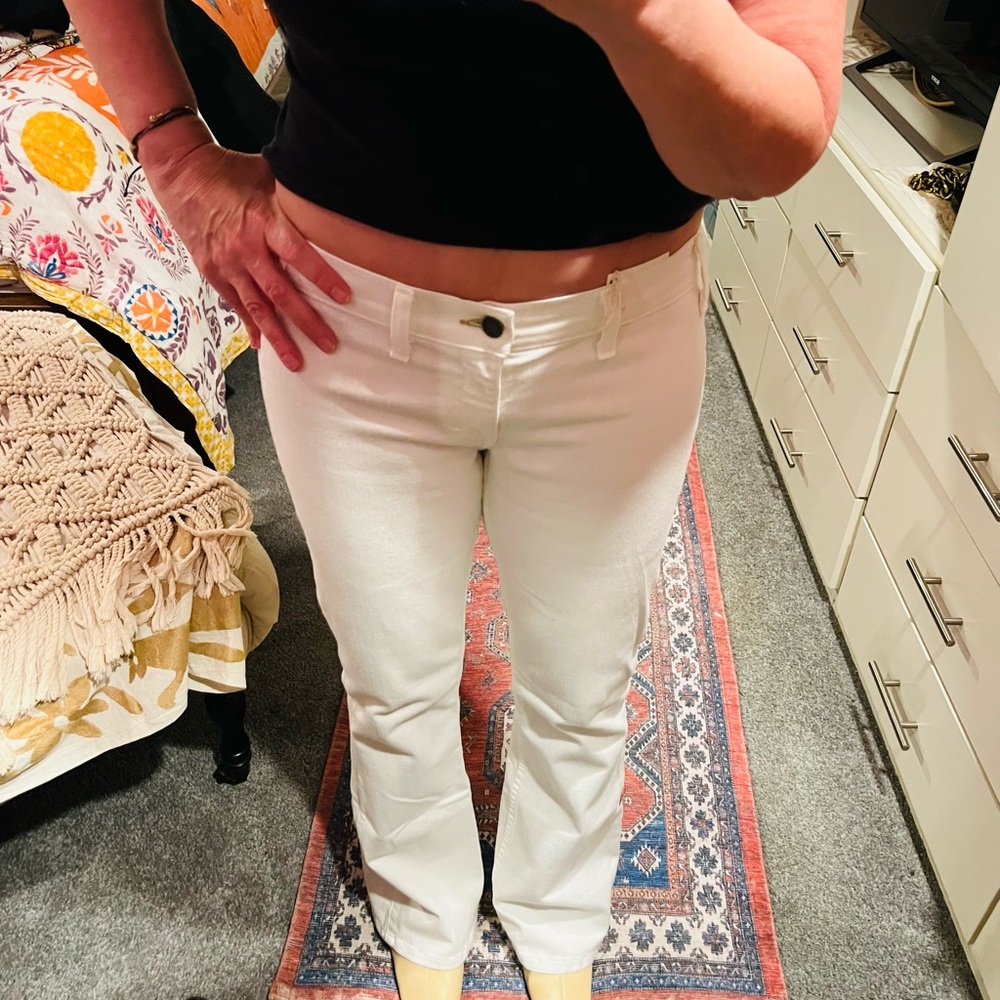 TEXTILE Elizabeth and James White, size 30,Flares.